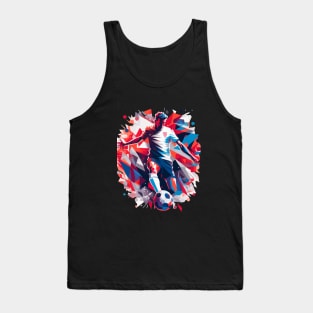 England Soccer Quality Art Design Tank Top